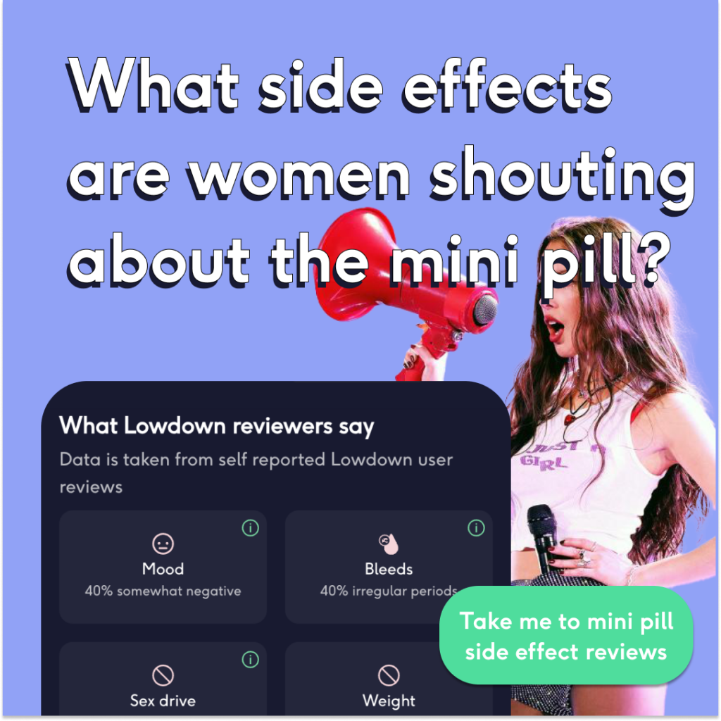 Mini pill side effect reviews