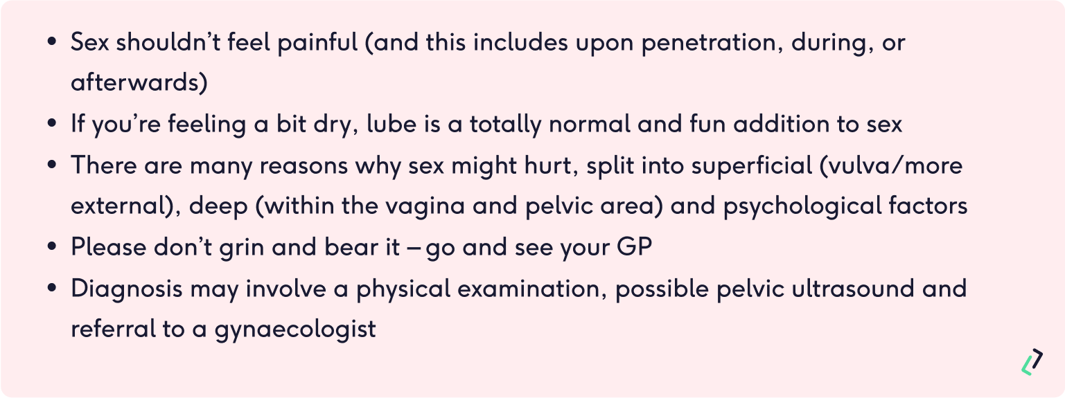 Why Does My Vagina Hurt After Sex The Lowdown