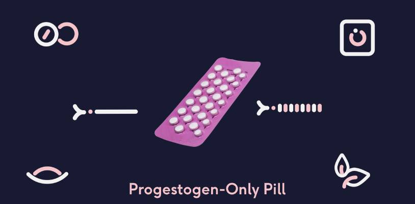 Progestogen-only pill graphic