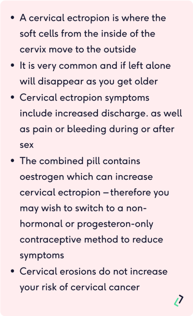 Cervical Ectropion What Are The Symptoms The Lowdown