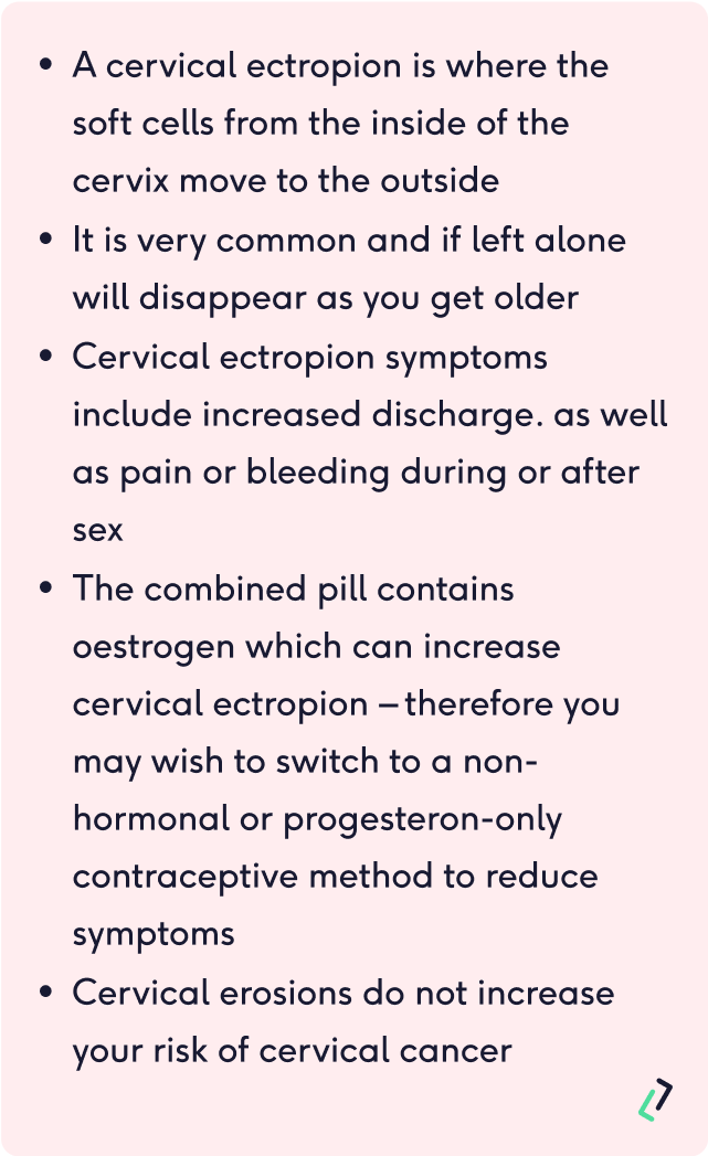 Cervical Ectropion Symptoms Causes And Treatment The Lowdown