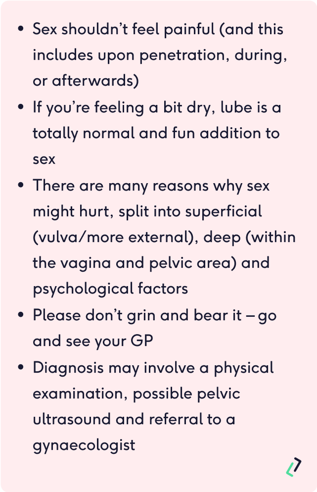 Why Does My Vagina Hurt After Sex The Lowdown