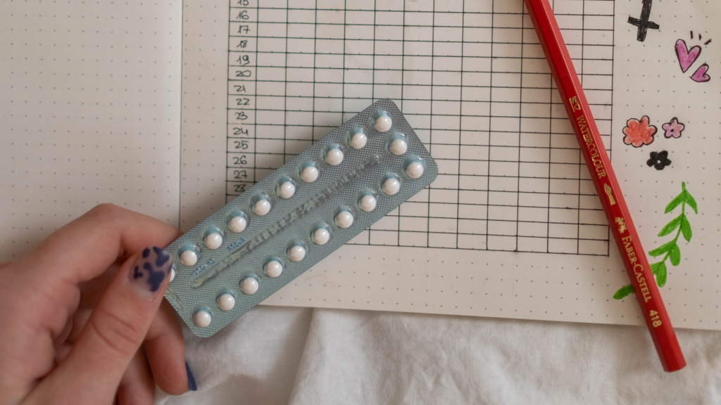 How long does it take for contraception to work - a pill packet and tracking calendar