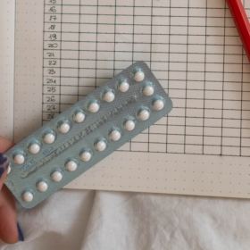 Pill packet and tracking calendar