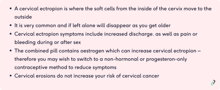 Cervical Ectropion What Are The Symptoms The Lowdown