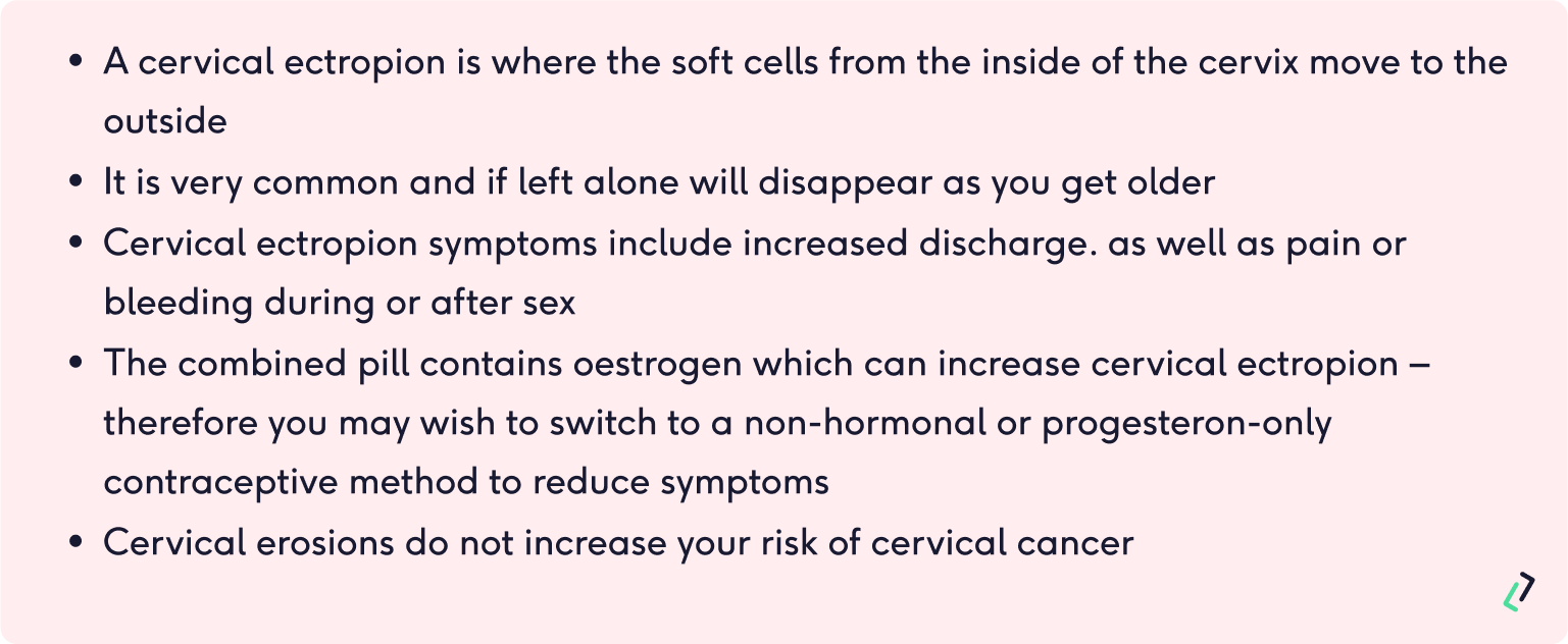 Cervical Ectropion - What Are The Symptoms? | The Lowdown