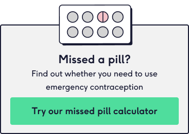 Try The Lowdown's missed pill calculator