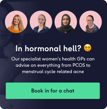 Book an appointment with a women's health GP at The Lowdown