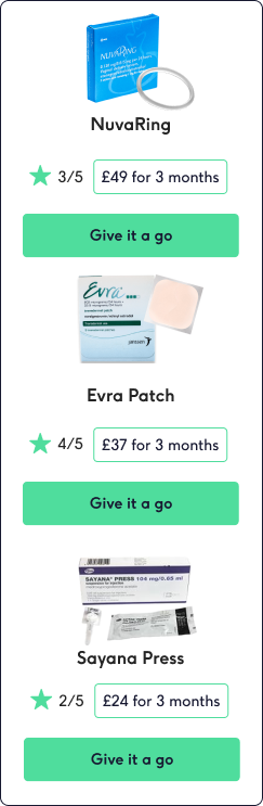 Try the patch, ring or injection instead of the pill | The Lowdown