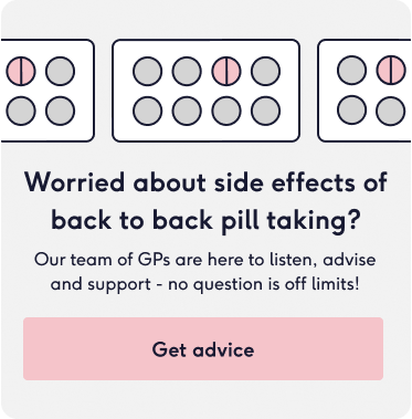 Is it safe to take the pill back to back?