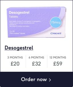 Desogestrel Pill | Order from The Lowdown