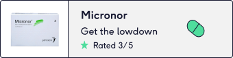 Micronor pill | The Lowdown
