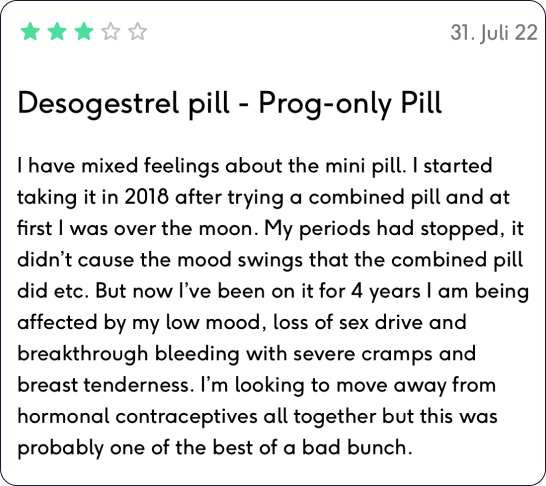 Desogestrel Pill Review | The Lowdown