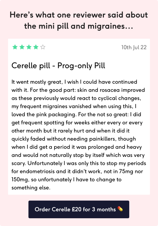 Try Cerelle Pill | Order Cerelle | The Lowdown