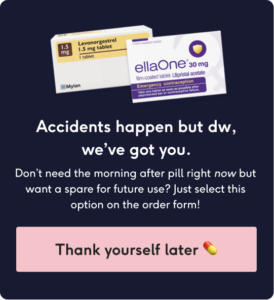 Order a spare morning after pill for emergencies | The Lowdown