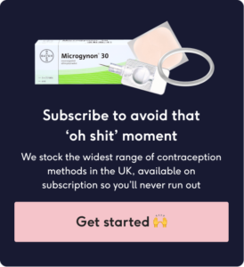 Create a contraception subscription | The Lowdown