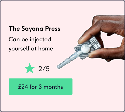 The Sayana press can be injected at home | The Lowdown