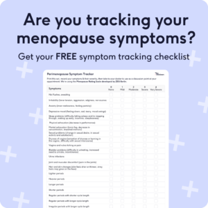 Menopause symptom tracker | The Lowdown