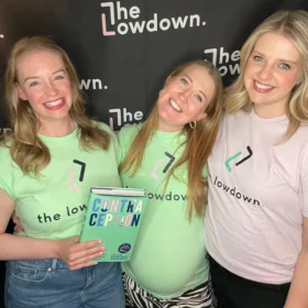 Fran, Alice and Mel at the book launch