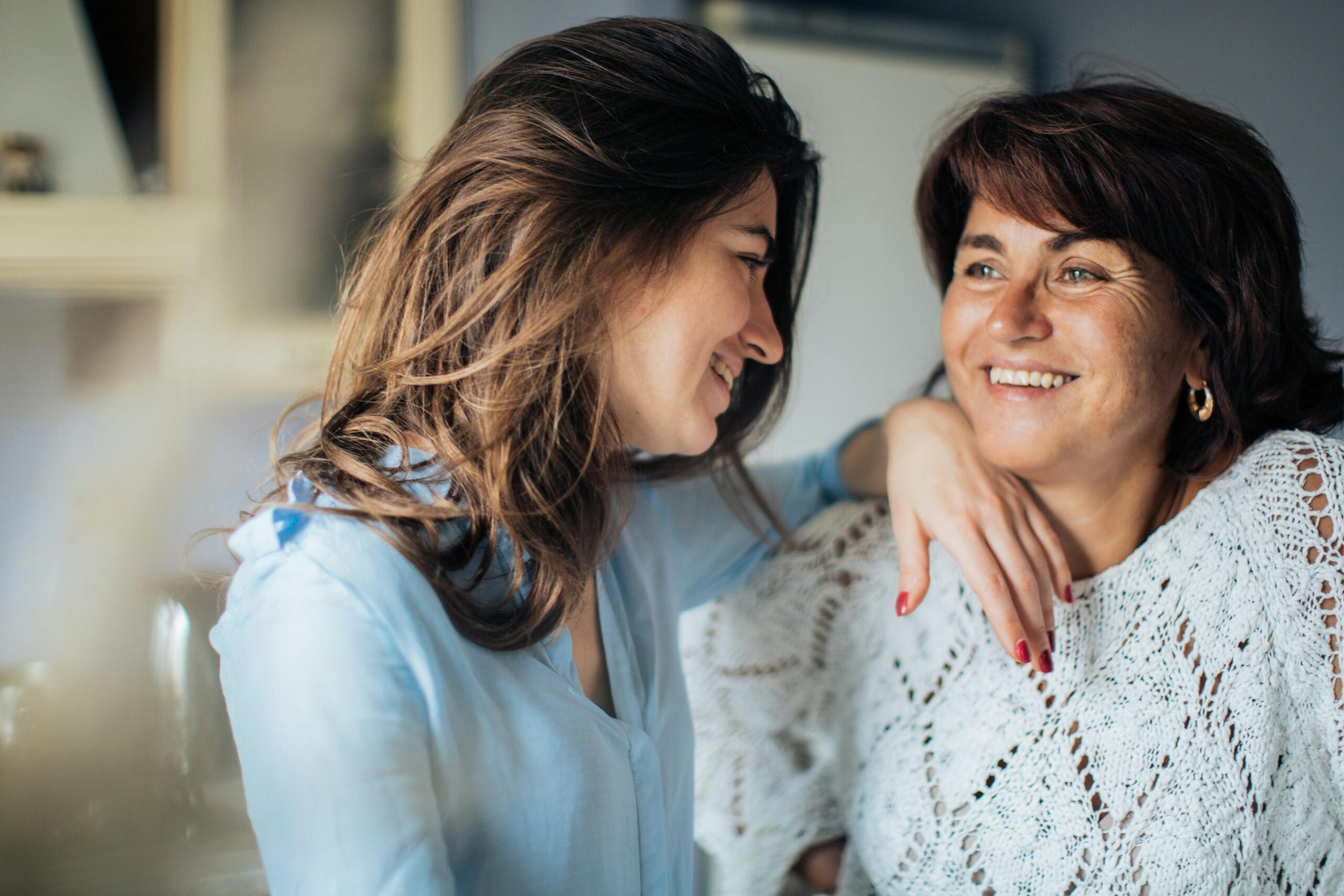 Mother and daughter