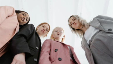 Corporate women at work