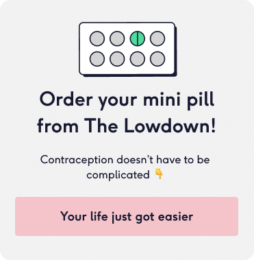 Order your mini pill from The Lowdown